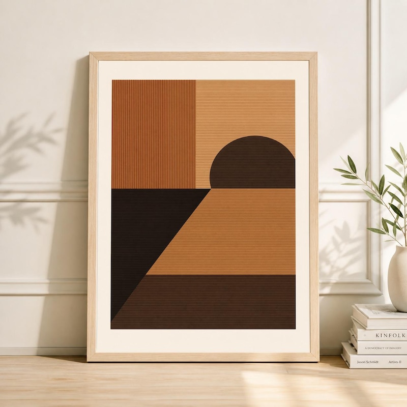 Rust and Charcoal Art - Etsy