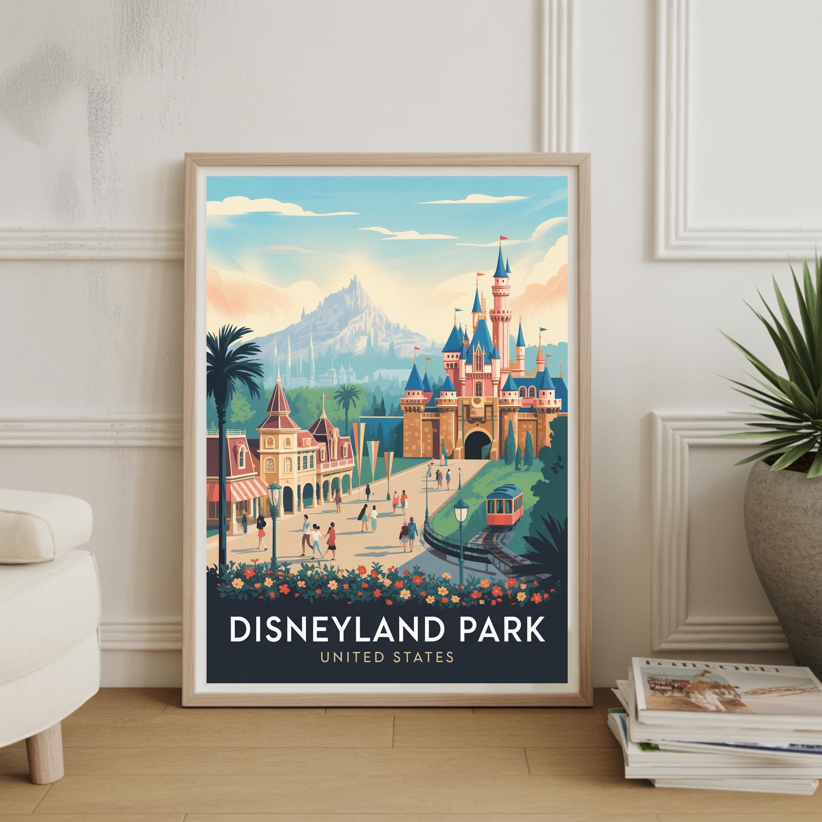 Disneyland Poster - Etsy