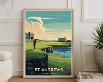 セントアンドリュース ゴルフコース　ポスター Amazon.co.jp: セントアンドリュース オールドコース ゴルフクラブ 18