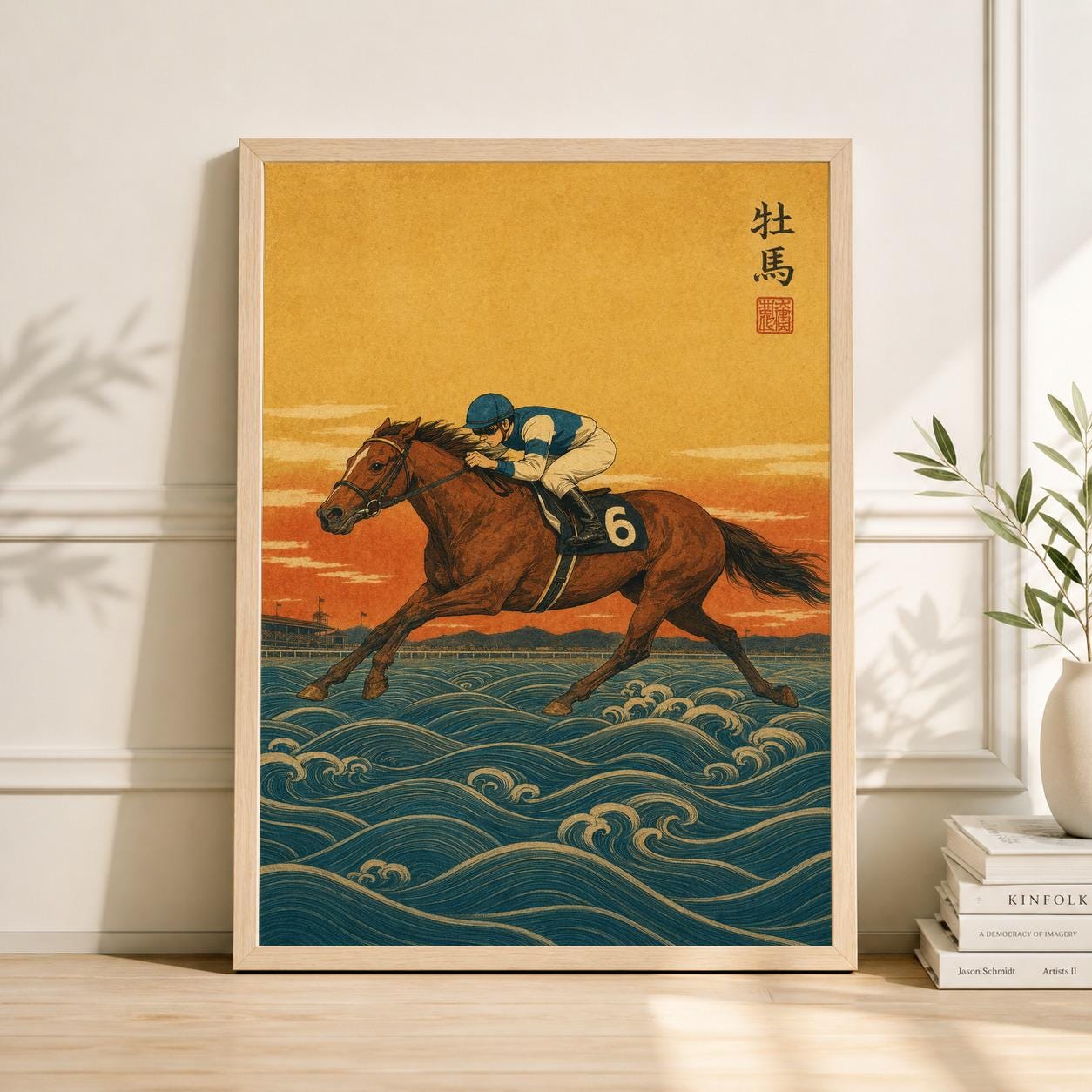 Horse Print Japanese - Etsy