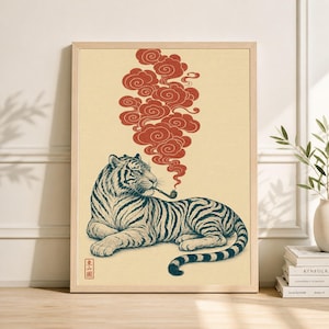 Smoking Tiger