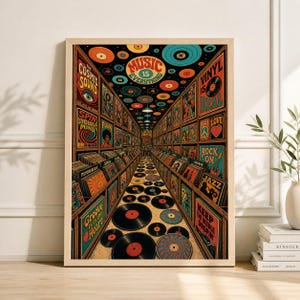 Vinyl Album Cover Poster - Etsy
