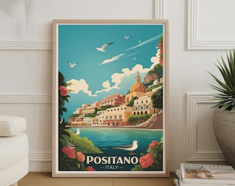 Vintage Italy Travel Poster Art Print Collection