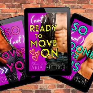 Contemporary Romance Ebook Covers - set of three