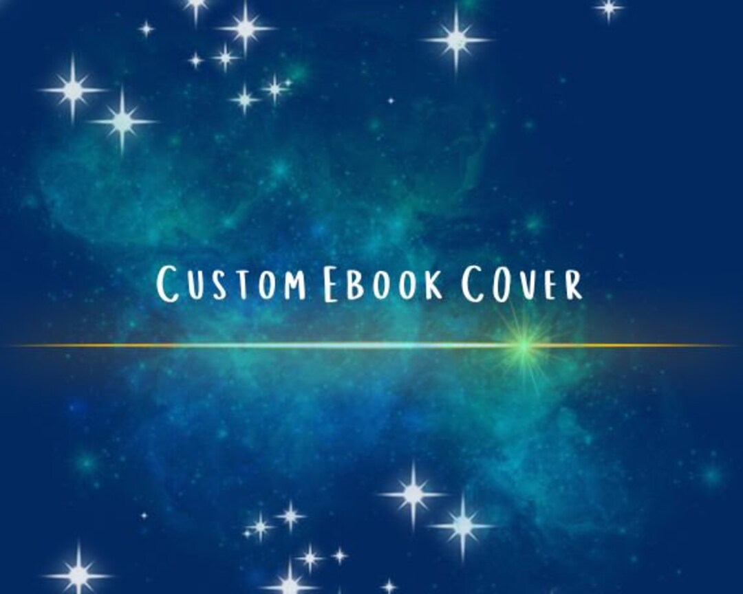 Custom ebook cover design etsy