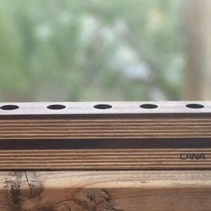 Handmade Wood Pen Holder, upcycled wood, reclaimed wood, pencil holder, desk organizer