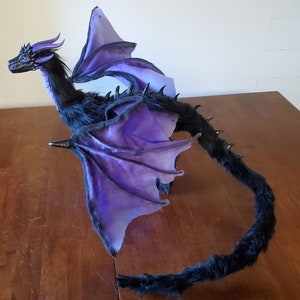 Midnight Dragon Art Doll - OOAK