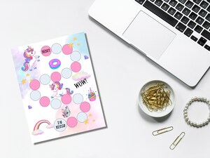 Système De Récompense Enfant FrostyFlair - Belohnungsglas Avec Aimants Personnalisables, Dès 4 Ans