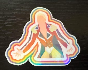 American Nightmare vinyl holographic sticker wrestling