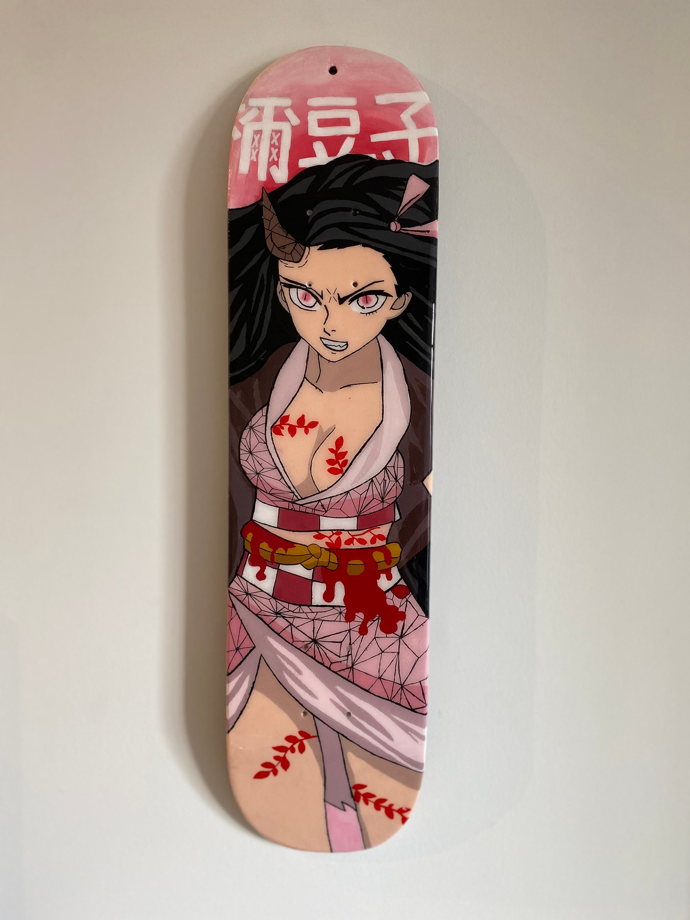 Custom Anime/character Skateboard Decks Handpainted -  Sweden