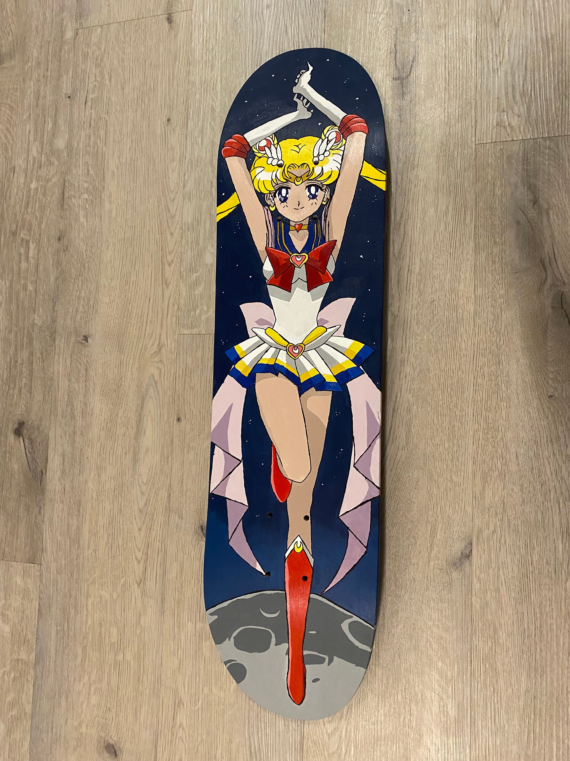 Custom Anime/character Skateboard Decks Handpainted -  Sweden