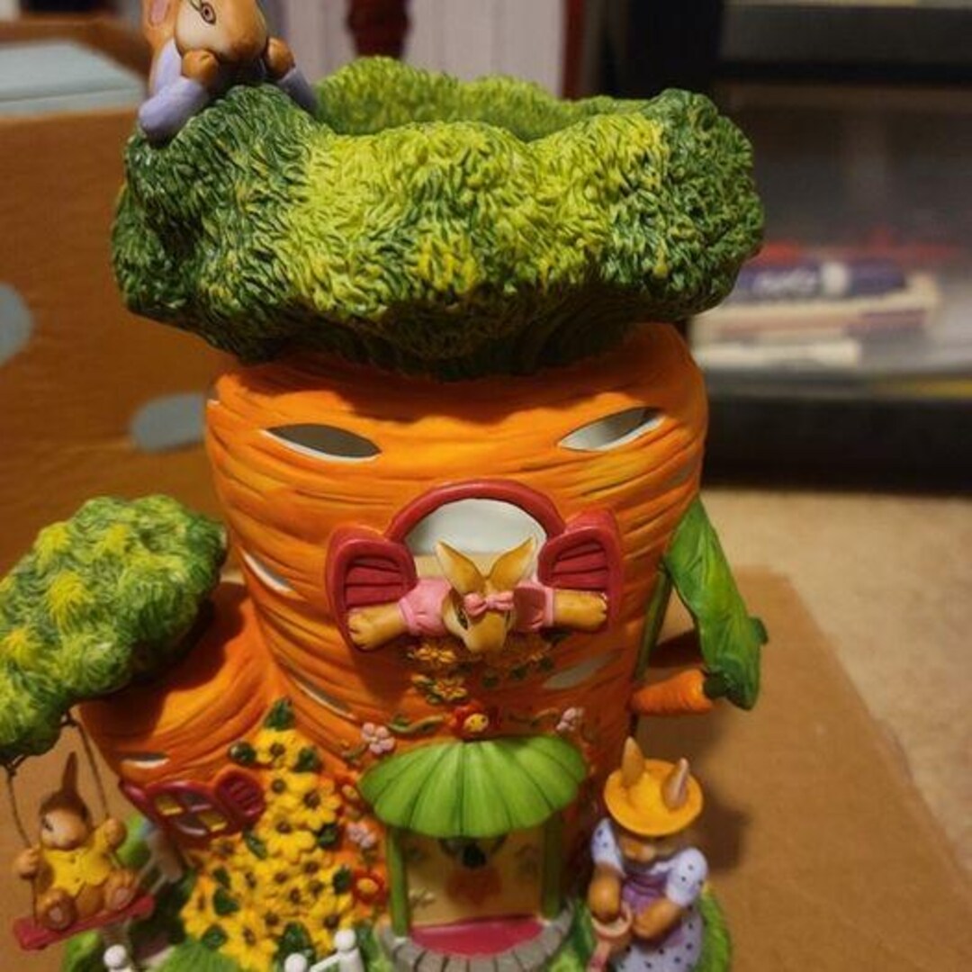 Rare Partylite Bunny Rabbit Tea Light House Candle Holder - Etsy