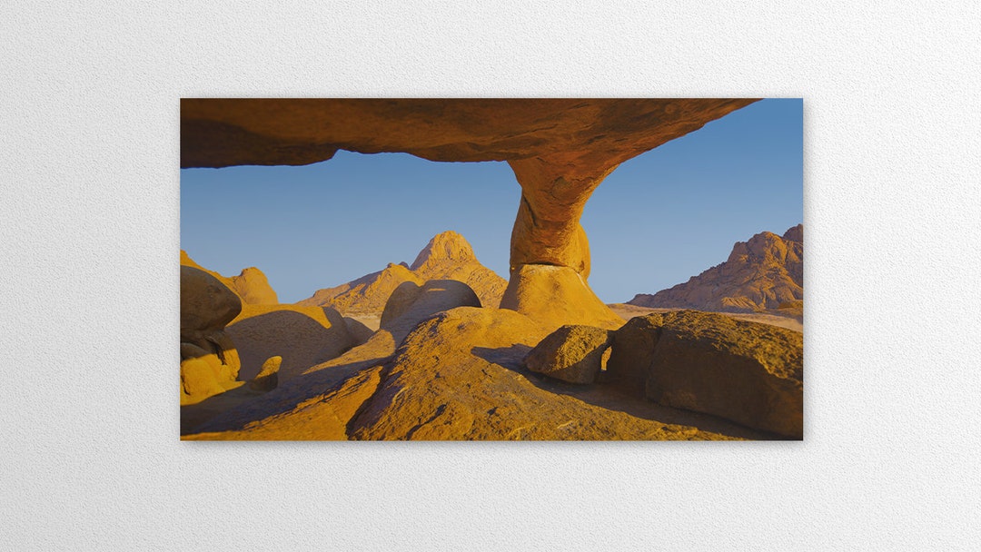 Lenticular Art - Desert Rocks - Etsy