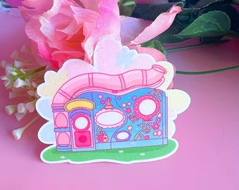 LPS Playhouse Sparkle Stickers | Y2K Kids Toys Nostalgia Cute Pet Shop Animal Stickers