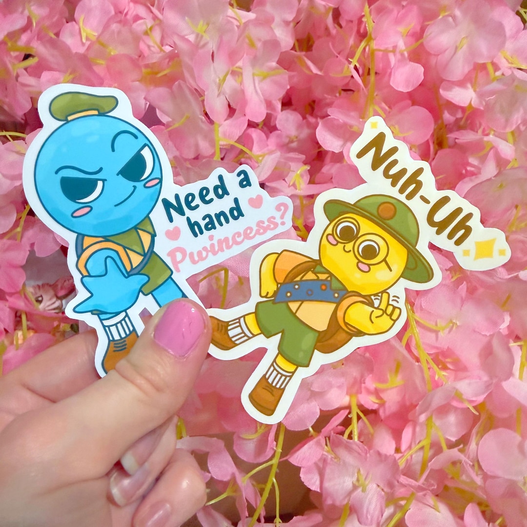 Peak Sticker | Meme Joke Sticker | Cute Video Game Character Stickers ...
