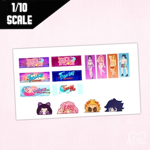 1/10 Scale RC Slaps | Tsunamii Summer 2022 Stickers