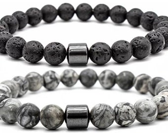 Lava & Stone Bracelets