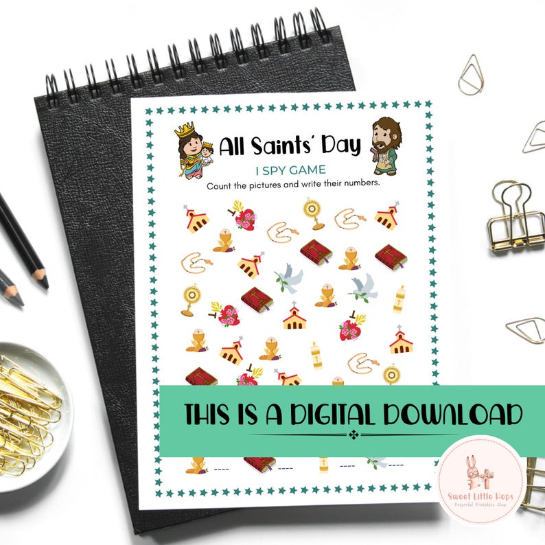 All Saints' Day Games Bundle | Catholic Trivia, Riddles (digital ...