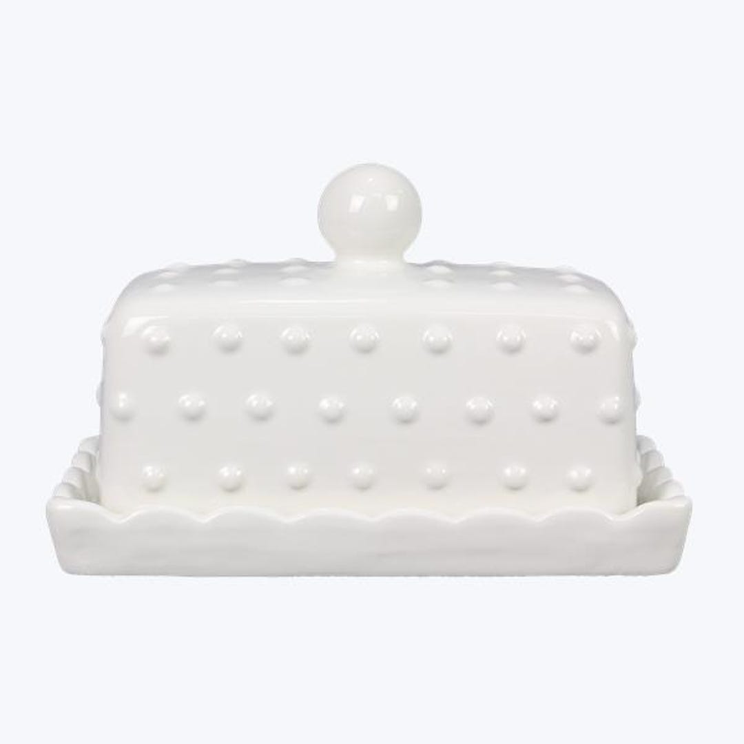 Cottage Core Ceramic Butter Dish - Etsy