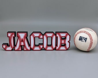Personalized baseball player name - gift - Baseball Team