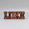 Personalized Basketball Player Name - gift - nameplate