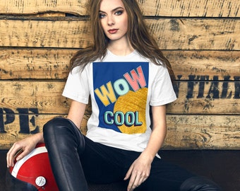 Wow Cool, uniseks T-shirt