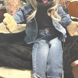 Girl puppet