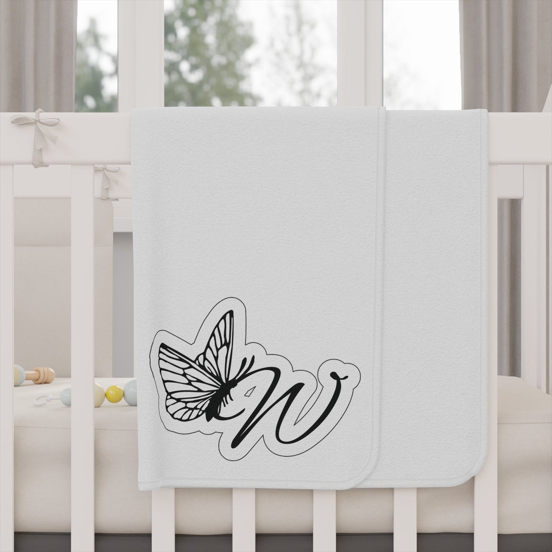 Soft and Cuddly Butterflythemed Toddler Blanket With W Etsy