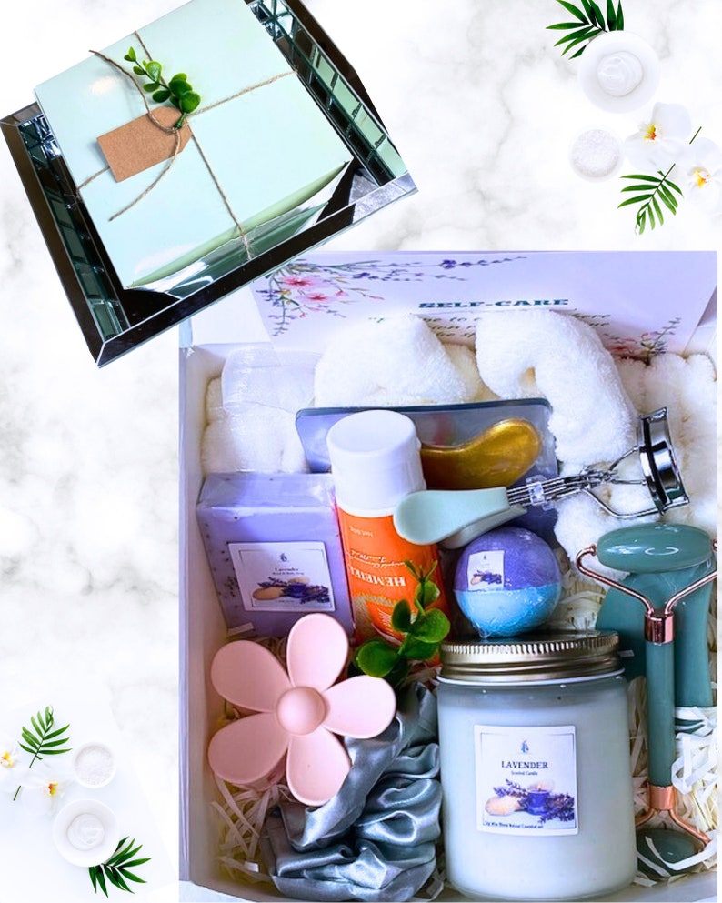 Selfcare Gift Box for Bridesmaid Proposal Personalized Bridal Self