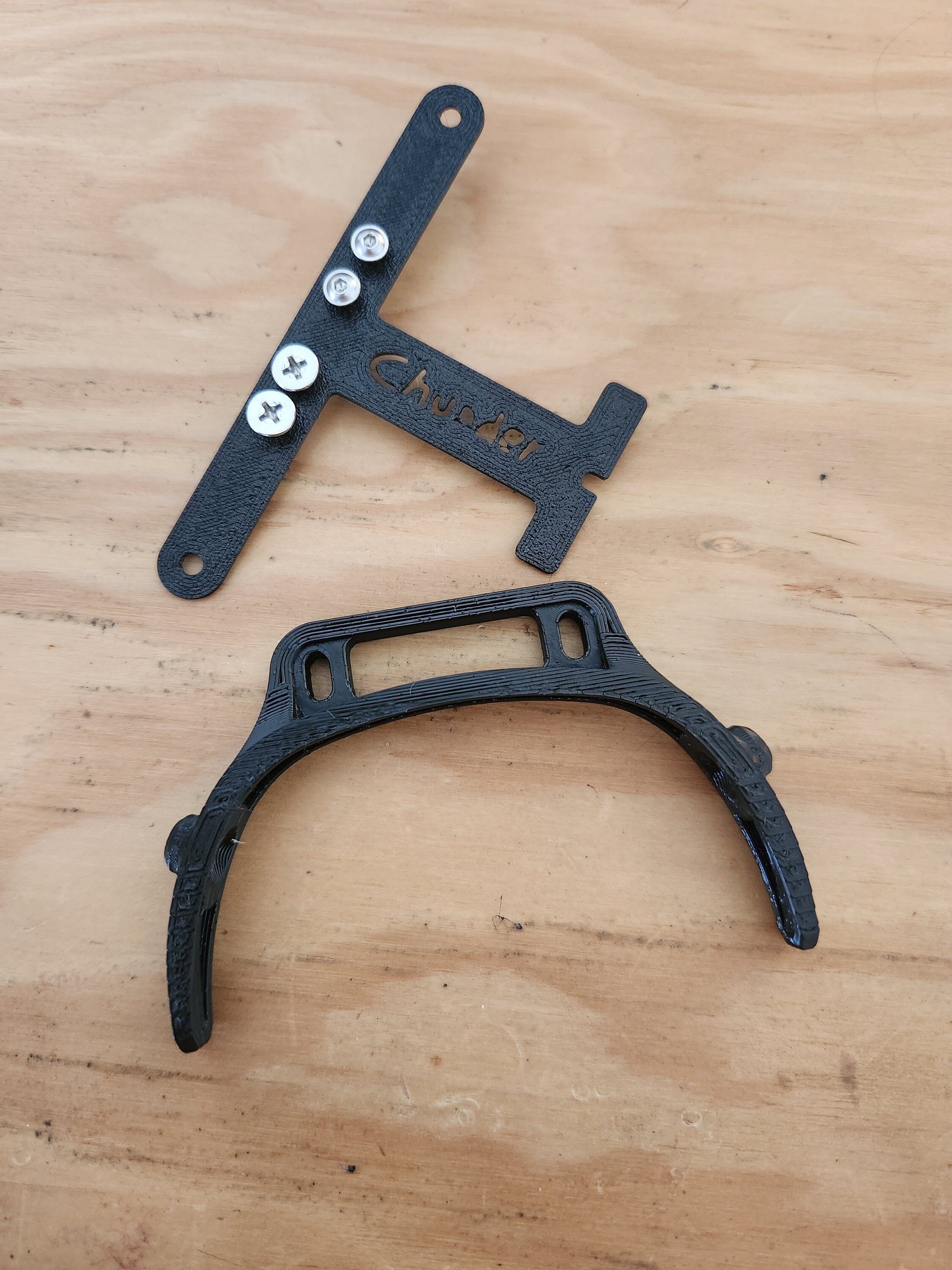 Direct Mount Fender Adapter for Fox and Marzocchi Forks Made From