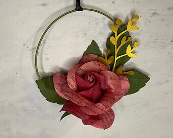 Harry Potter Paper Rose Ornaments