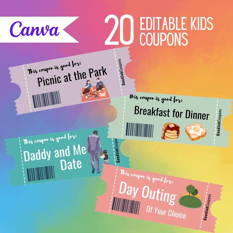Kids Reward Coupon, Printables for Kids, Printable Reward Coupon ...