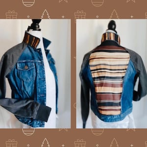 SM Upcycled Women’s Embellished Denim Jacket