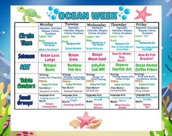 Under The Sea Preschool Lesson Plan Beach Activities Giggling Einsteins Curriculum
