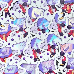 Tenna Holographic Stickers