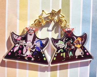 Splatoon Idols Acryl Anhänger