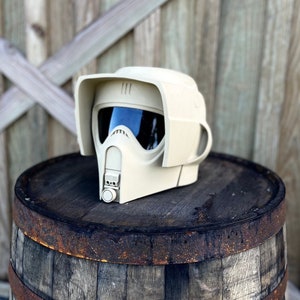 Imperial Biker Scout Trooper Star Wars V4 Helmet 3d Printed