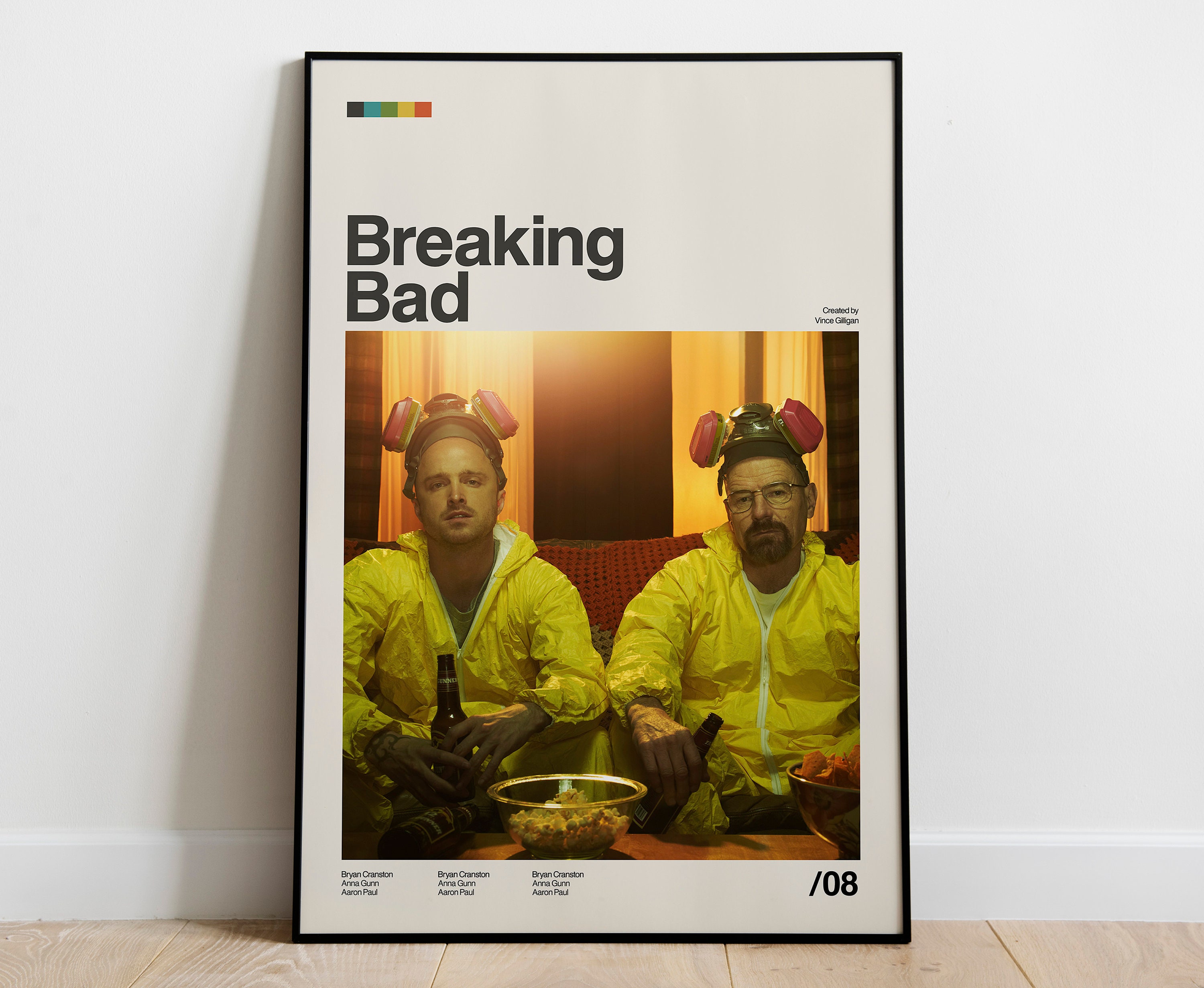 Breaking Bad Poster Print Tv Show Poster Print Breaking Bad Etsy