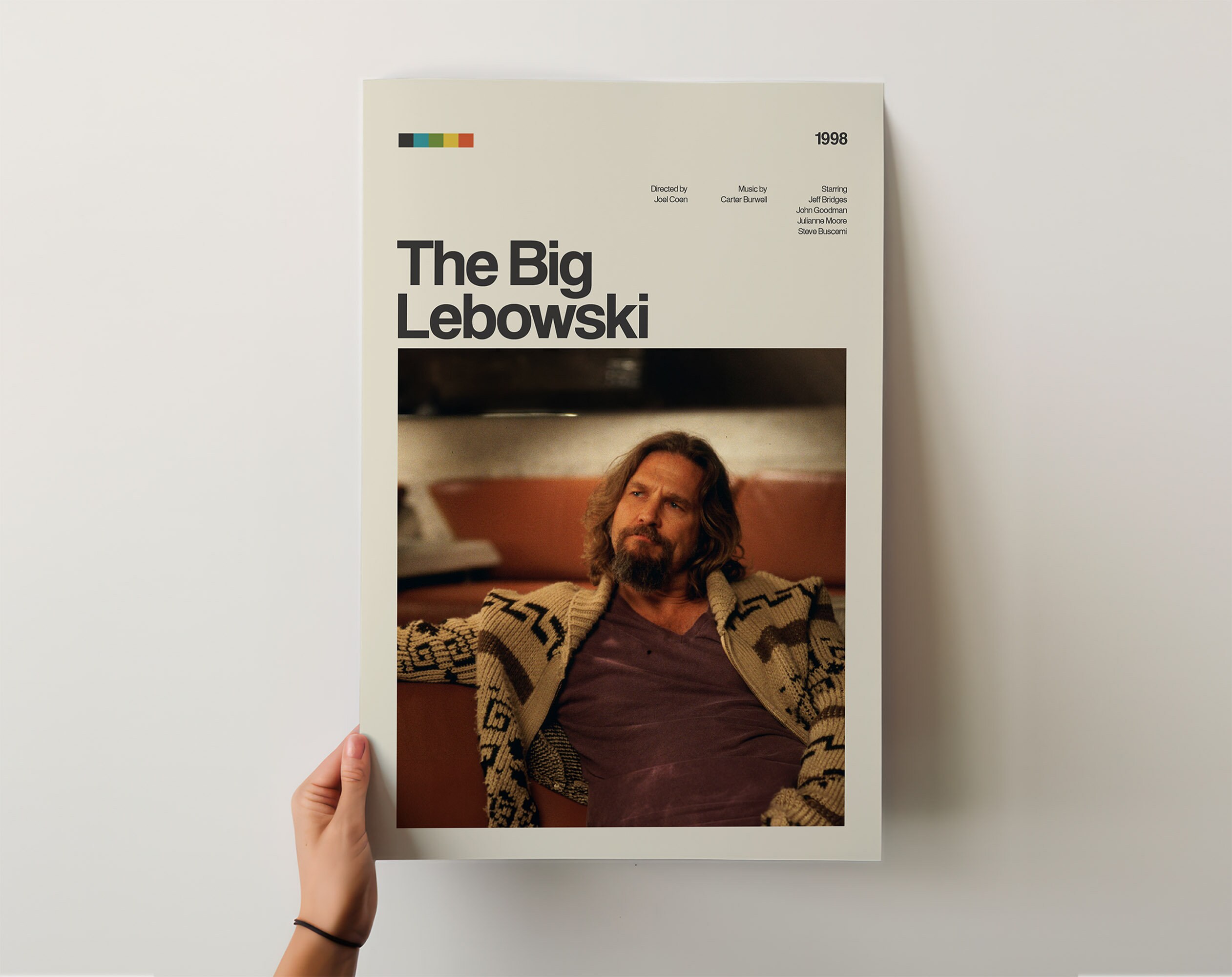 The Big Lebowski Poster Print, Movie Poster