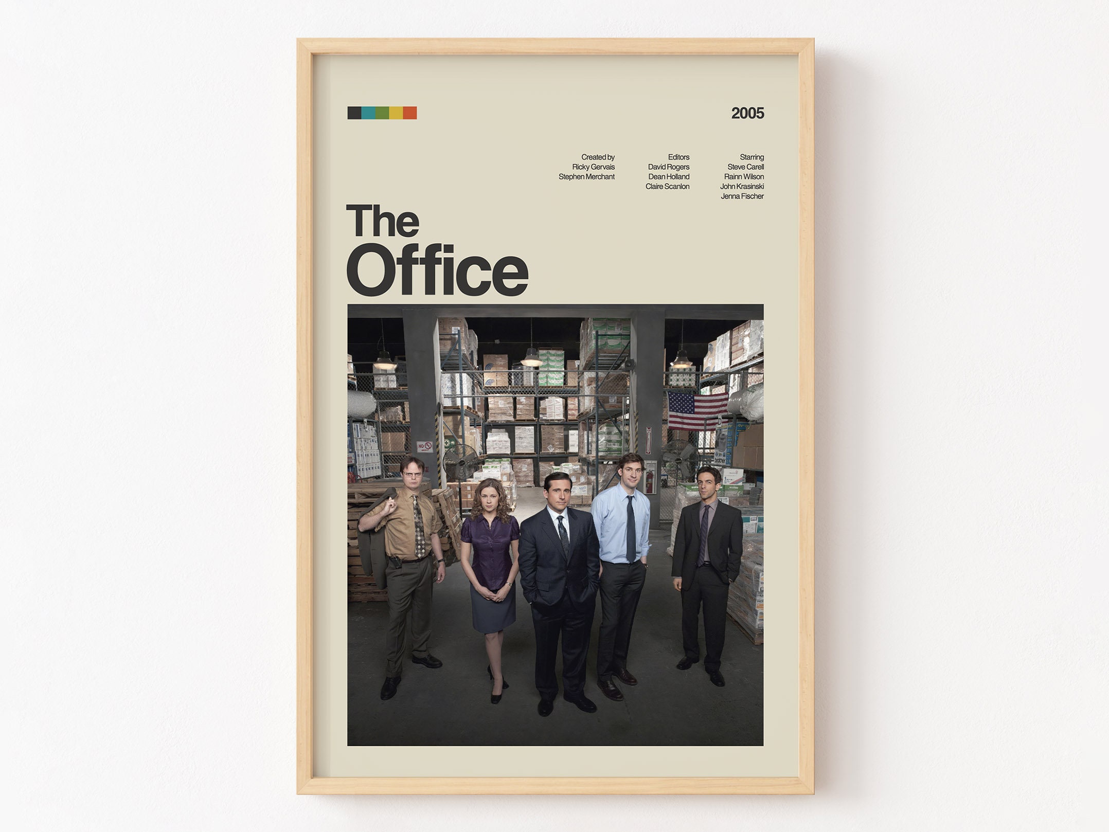 The Office Poster Print No: 2, Tv Show Poster