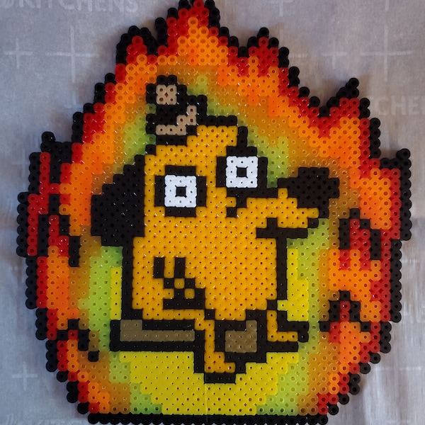 This is fine Meme Kandi Rave Perler