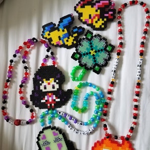 CUSTOM Perler Kandi (Keychain, Bracelet, 3D Cuff, Wall Art)