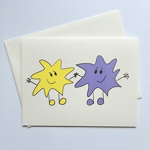 Adorable Note Card for Friendship, Romance or Any Occasion.