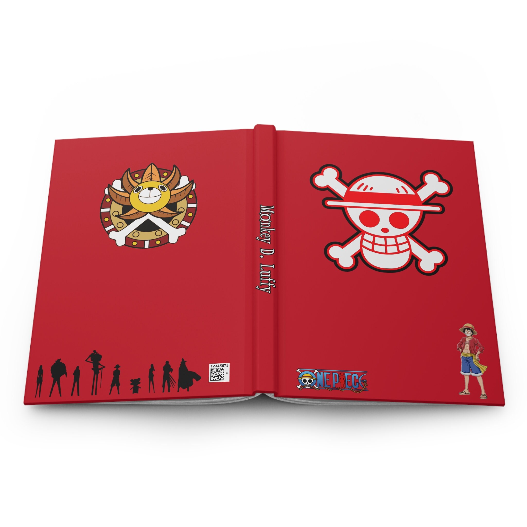 One Piece Going Merry Bounty Spiral Notebook by Anime One Piece