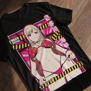 Waifu Anime Theme T-Shirt - Süßes Kawaii Anime Girl T-Shirt, Japanische Otaku Kleidung, Sexy Manga Fan Shirt, Unisex Anime Kleidung
