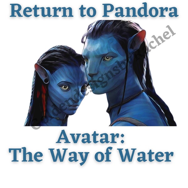 Avatar: The Way of Water PNG file Avatar, Pandora PNG, Instant Download Digital Image