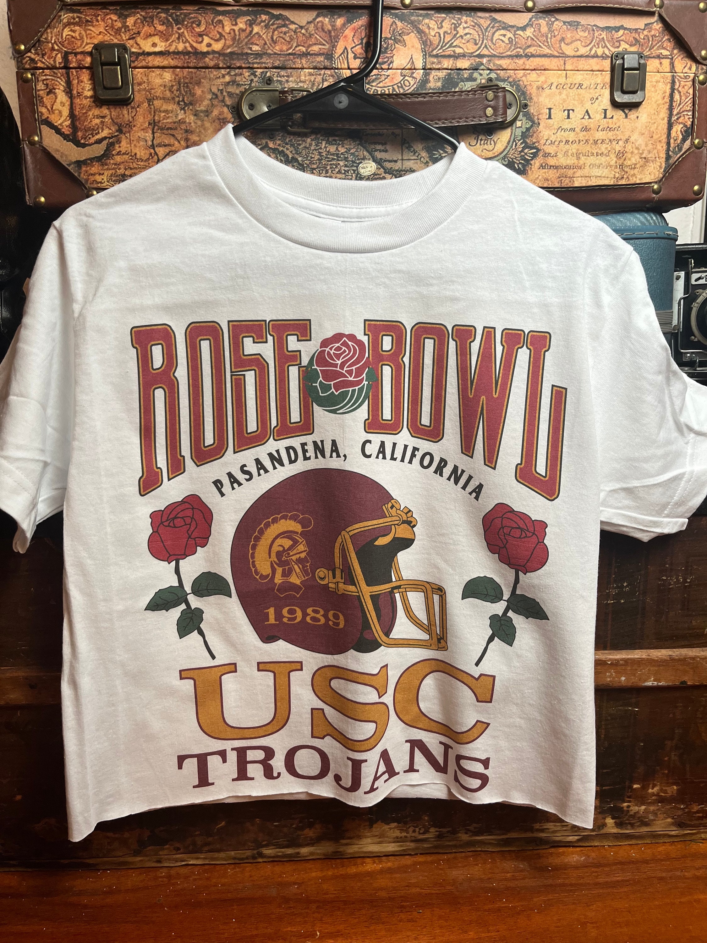 Discover Rose Bowl USC Trojans Crop Top Western