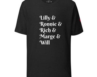 Camiseta de bienvenida a Derry con manga globo roja del club de los perdedores