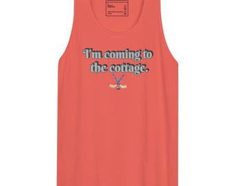 Camiseta sin mangas Hockey Romance / Camiseta picante Cottagecore