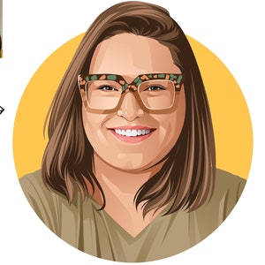 Custom Cartoon PORTRAIT from Photo | Personalized Digital Illustration | Unique Vector Art | Custom Drawing, Anniversary, Memorial, Birthday